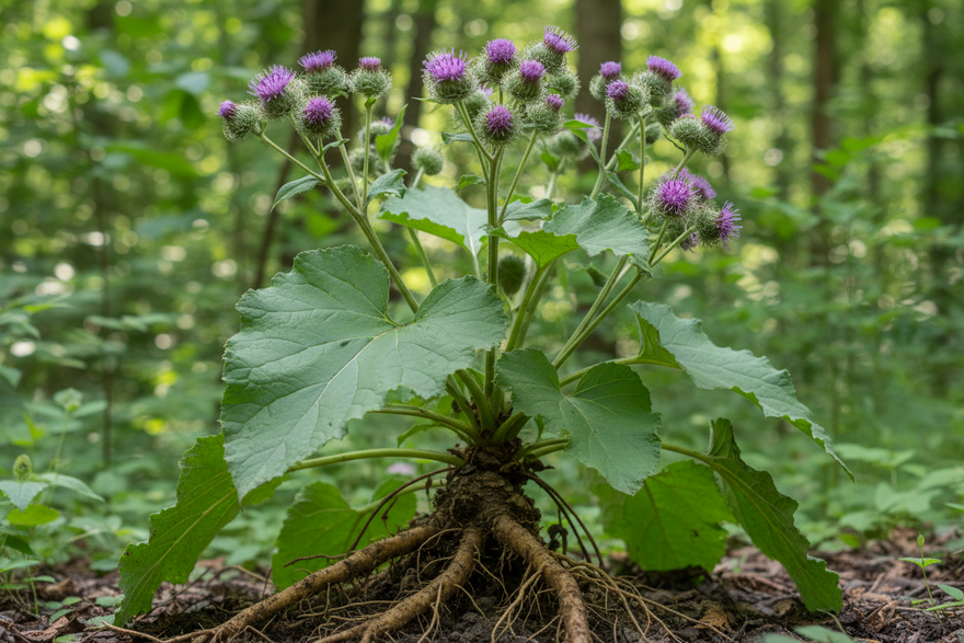 Burdock Root (Arctium lappa): Blood Purification, Skin Health, and Detox