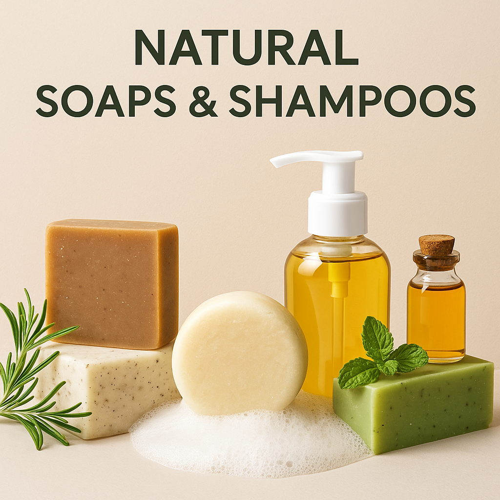 Natural Soaps & Shampoos