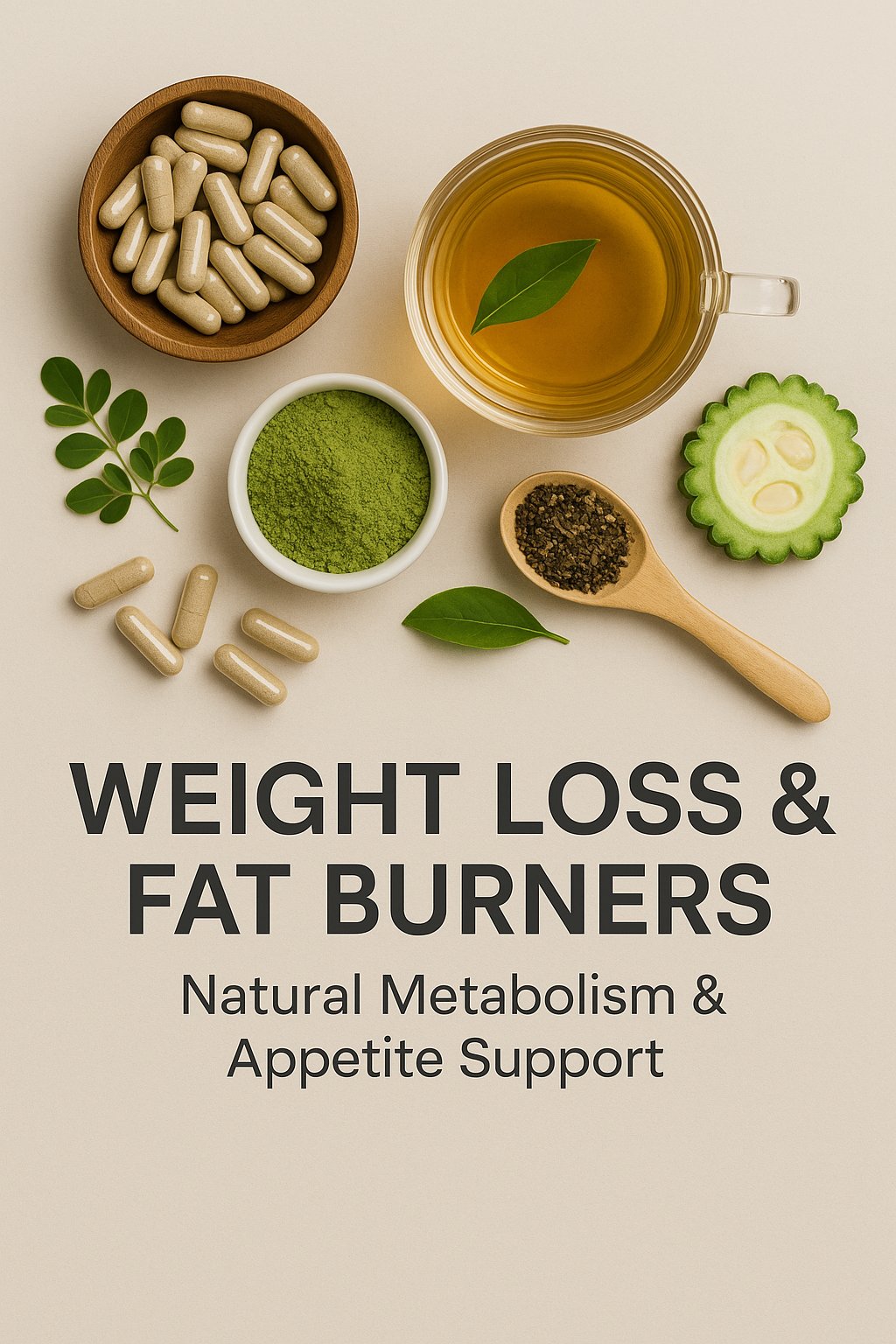 Weight Loss & Fat Burners – Natural Metabolism & Appetite Support