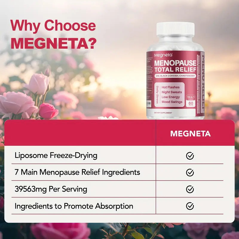 Menopause Total Relief – 10-in-1 Herbal & Nutrient Support