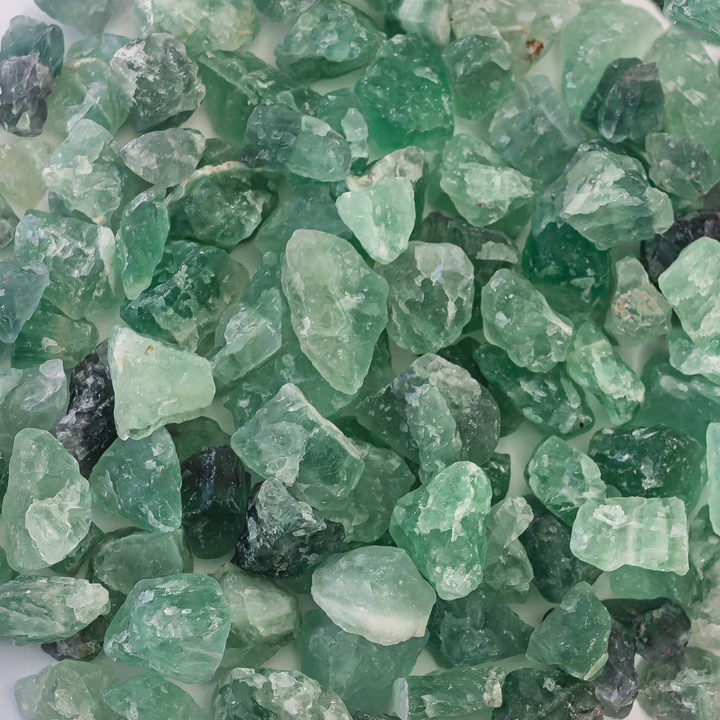 1lb of Natural Rough Green Calcite Healing Crystals: 1lb of Raw Green Calcite