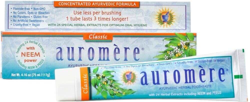 Classic (Licorice) Ayurvedic Toothpaste: 4.16 Oz Tube