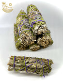 Lavender with Rosemary and White Sage Bundles-4