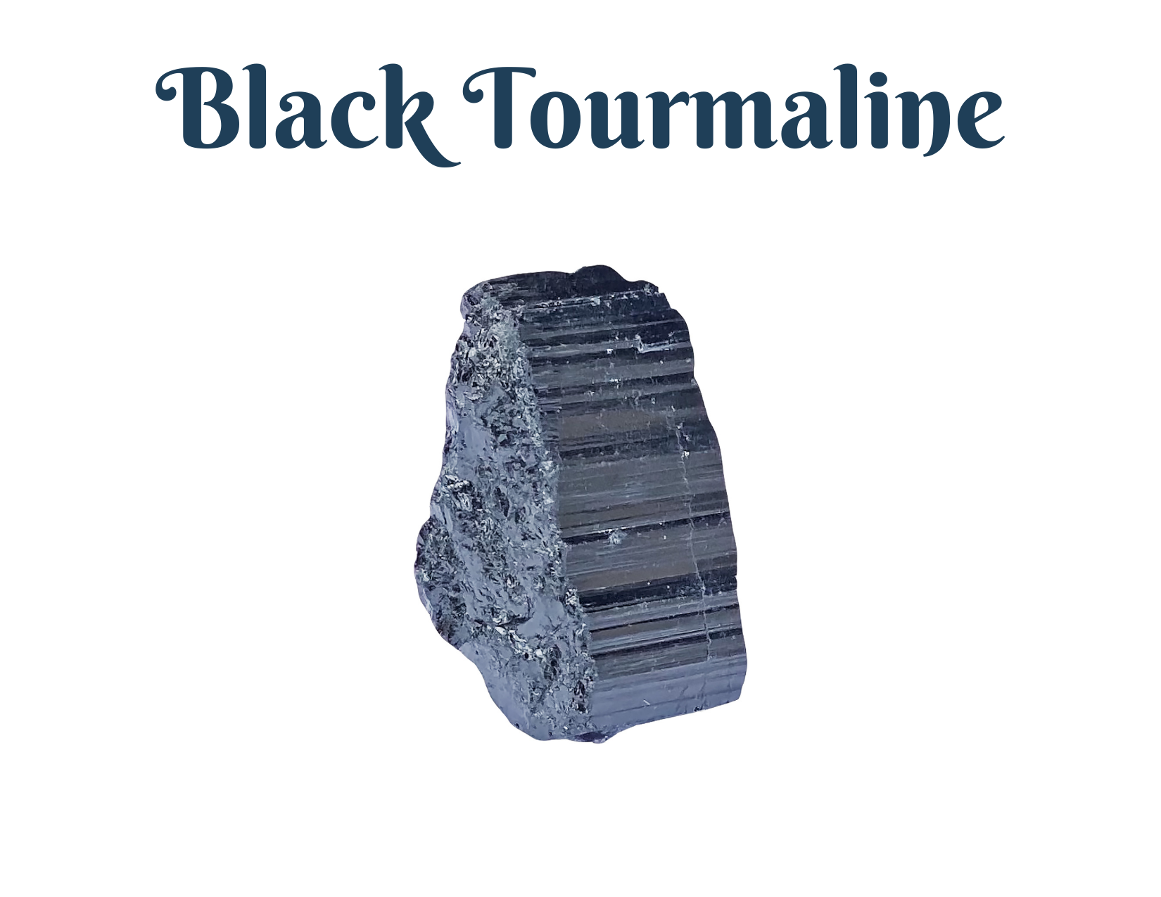 1lb of Rough Natural Black Tourmaline Crystals Bulk: 1lb of Rough Black Tourmaline - 0