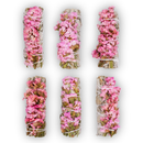 Pink Sinuata Flower with White Sage Bundles-2