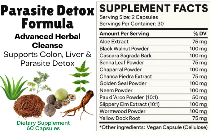 Parasite Detox Formula - 0