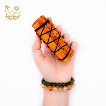 Pumpkin Spice White Sage Smudge - Limited Time Production - 0