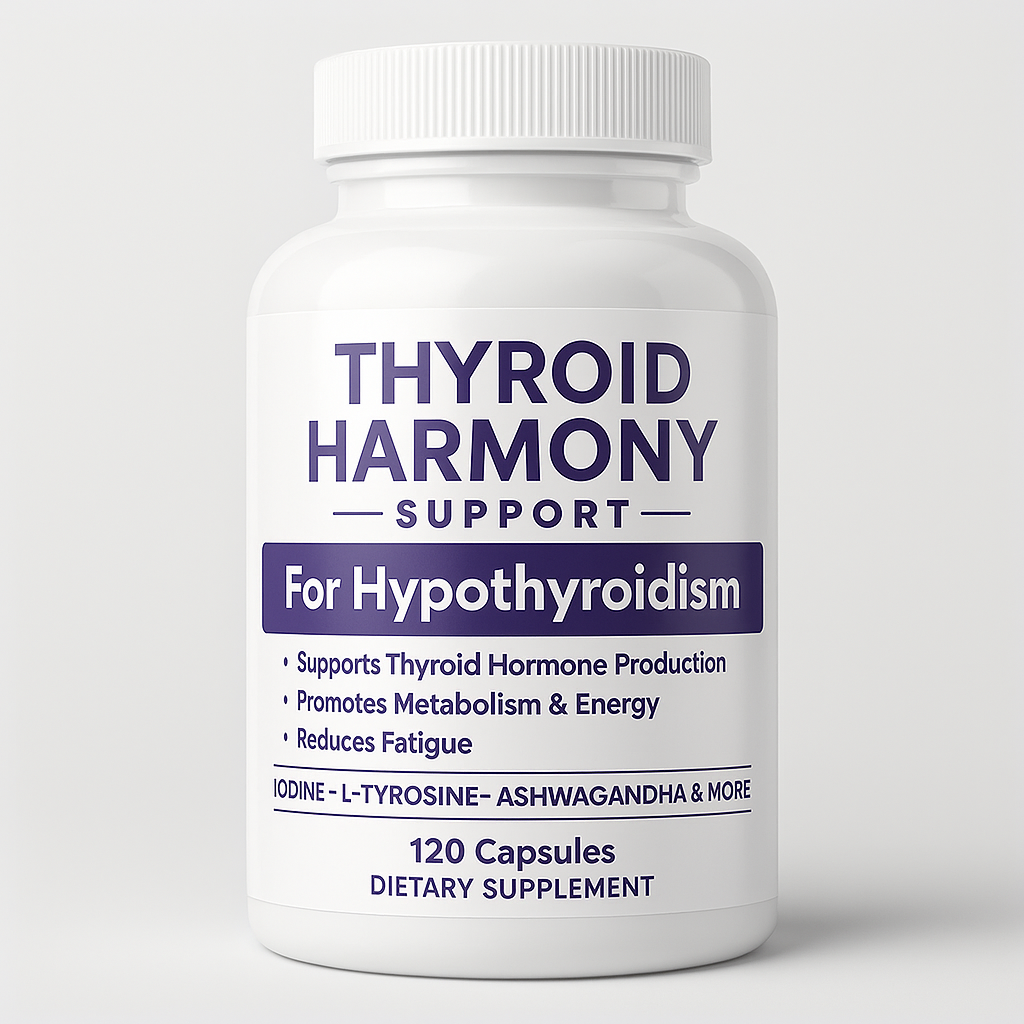 Hypothyroidism Support | Thyroid Harmony Capsules – Energy, Metabolism & Mood Balance