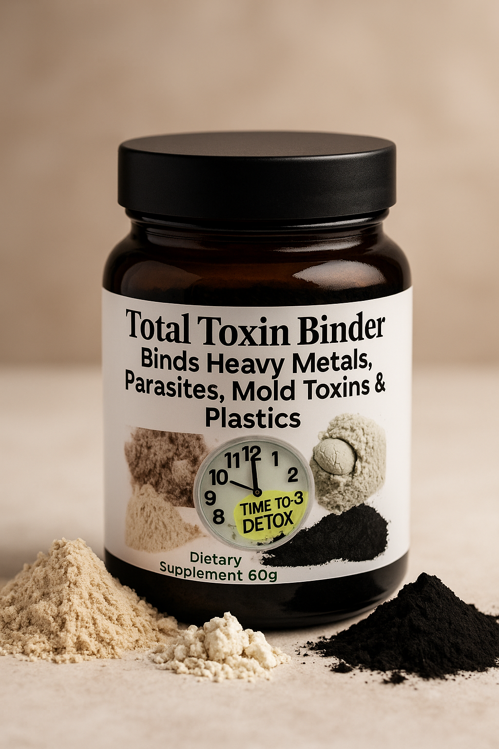 Binder Plus+ | Heavy Metal Detox & Gut Cleanse Powder (60g)