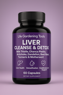 Liver Cleanse & Detox Capsules | Milk Thistle, Chanca Piedra, Artichoke & More 60 Capsules | Herbal & Nutrient Liver Support-1