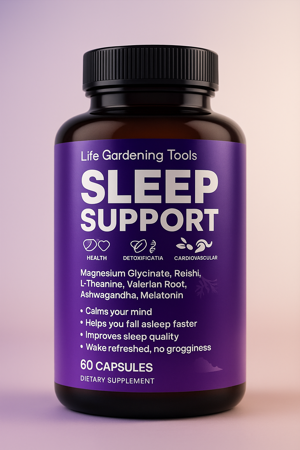💤 Sleep Support Capsules – Calm Mind & Restful Sleep