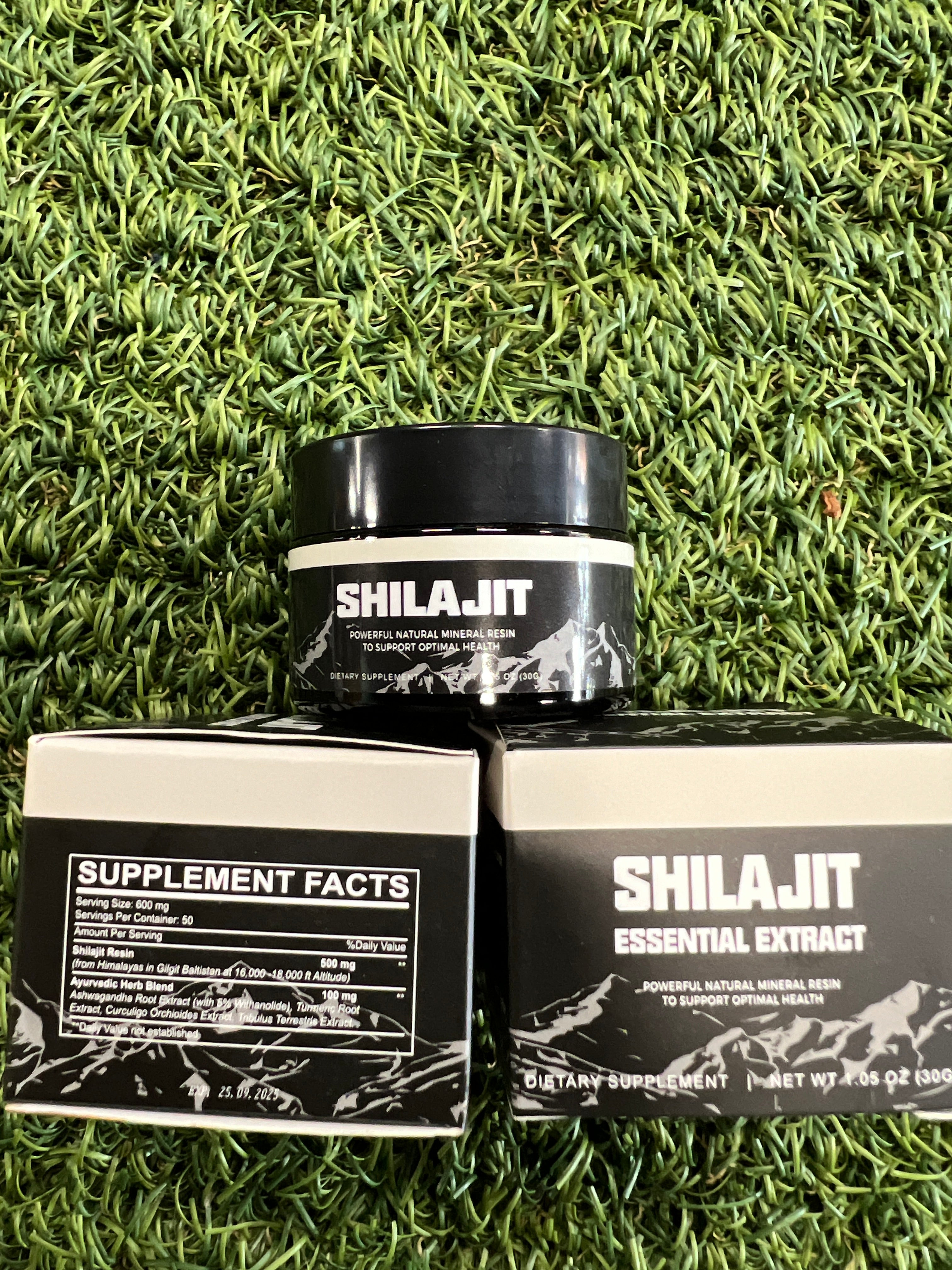 Shilijit with Ashwagandha, Turmeric, Tribulus, Curculigo