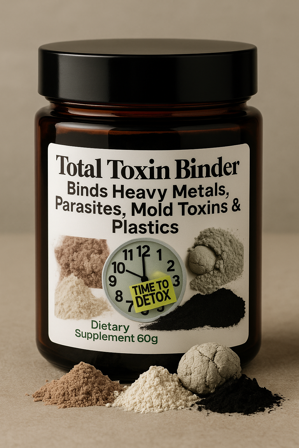 Binder Plus+ | Heavy Metal Detox & Gut Cleanse Powder (60g) - 0