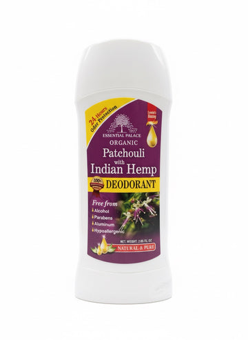 Essential Palace Patchouli with Indian Hemp Deodorant - Life Gardening Tools LLC