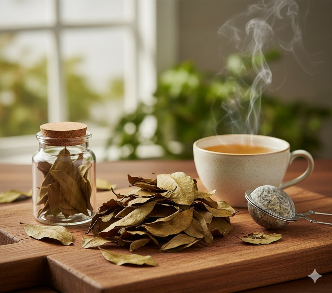Dried Soursop Leaves (Graviola) – Herbal Tea - Life Gardening Tools LLC