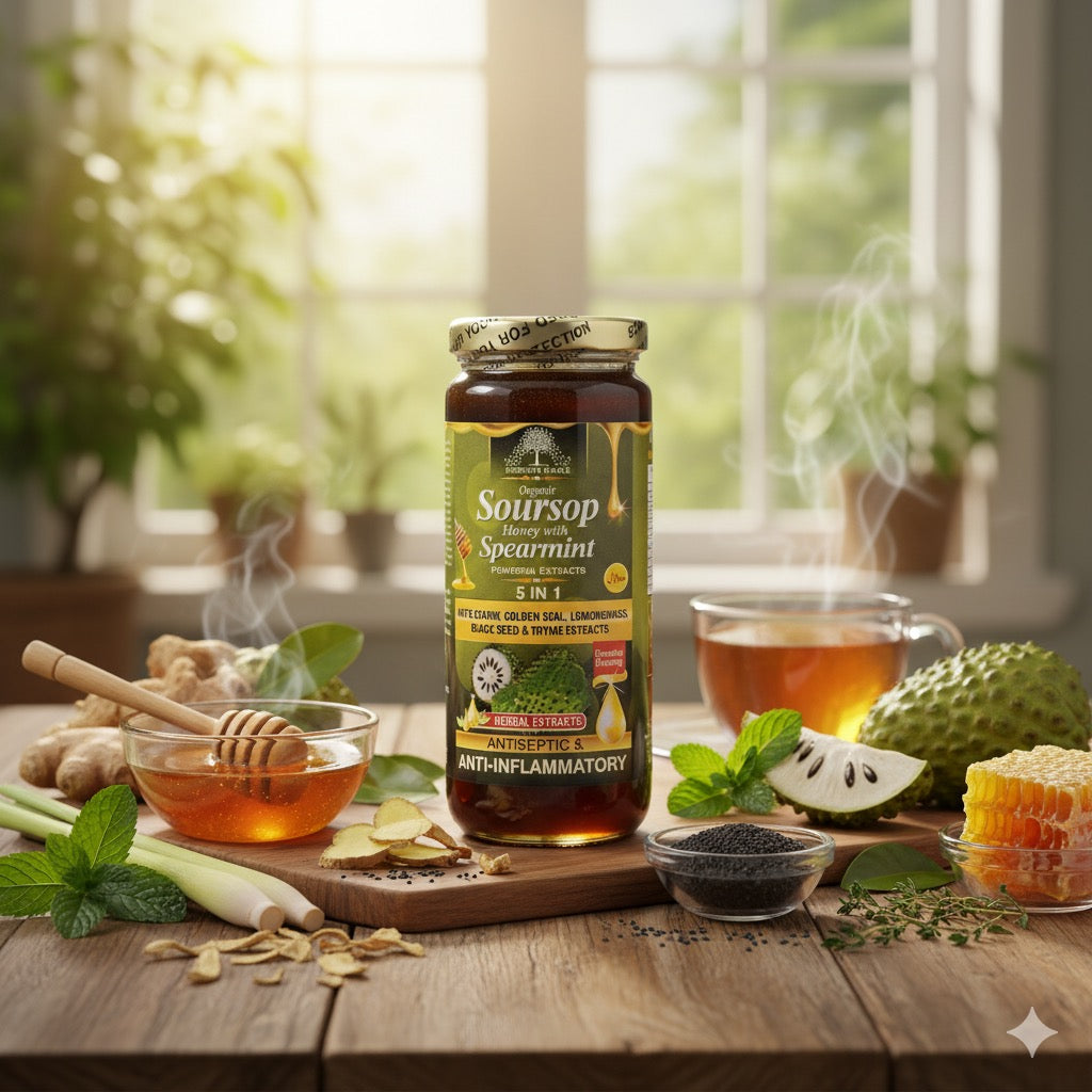 Soursop Honey with Spearmint - 0