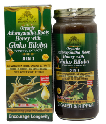 Ashwagandha Gingko Honey - Life Gardening Tools LLC
