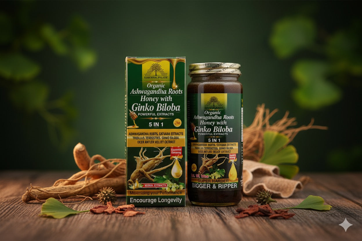 Ashwagandha Gingko Honey - Life Gardening Tools LLC