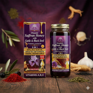 Organic Zaffran Honey With Garlic - 0