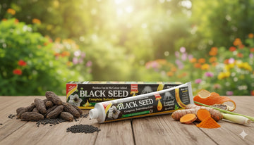 Black Seed & Turmeric Toothpaste | Holistic Oral Wellness for Sensitive Teeth (6.5 oz) - 0