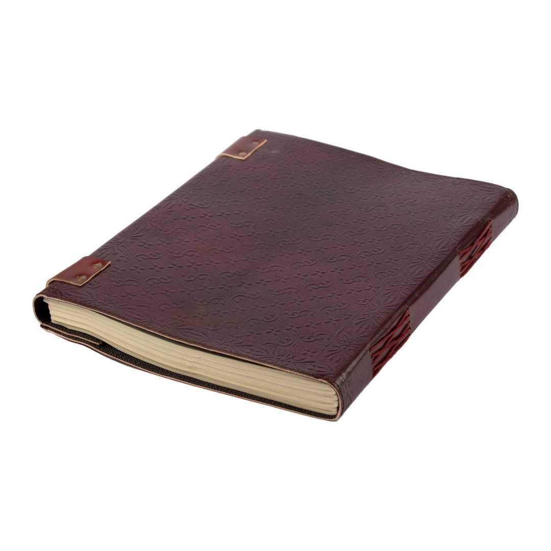 Tree of Life Big Leather Journal  & Buckle Closure (13''x10'')