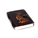Double color Wolf Handmade Paper Leather Journal  approx 240 pages-1
