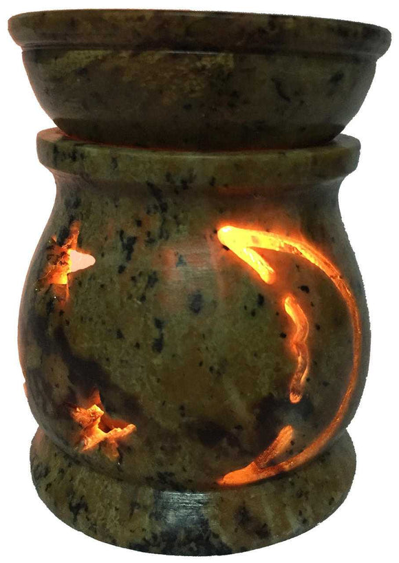 The Moon & Stars Aroma Lamp: A Symbol of Intuition and Guidance