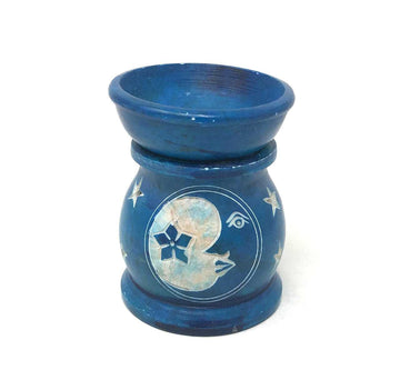 The Blue Moon & Stars Aroma Lamp: A Symbol of Serenity and Intuition