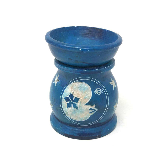 The Blue Moon & Stars Aroma Lamp: A Symbol of Serenity and Intuition