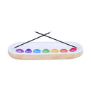 Wooden 7 Chakra Incense Holder: Align Your Energy, Ground Your Space-1