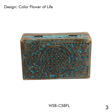 The Flower of Life Wooden Box: A Symbol of Sacred Connection