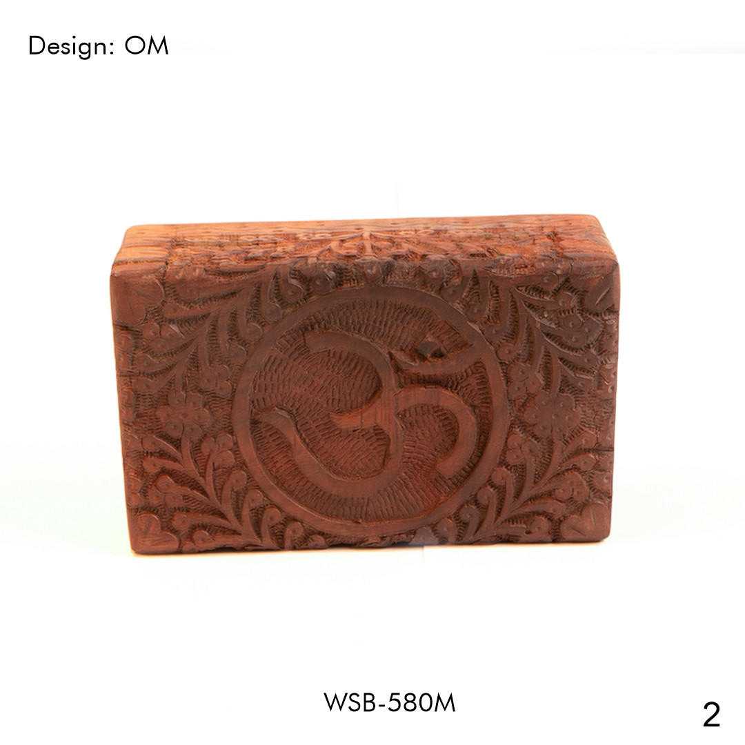 The Om Wooden Box: Your Space for Peace and Intention