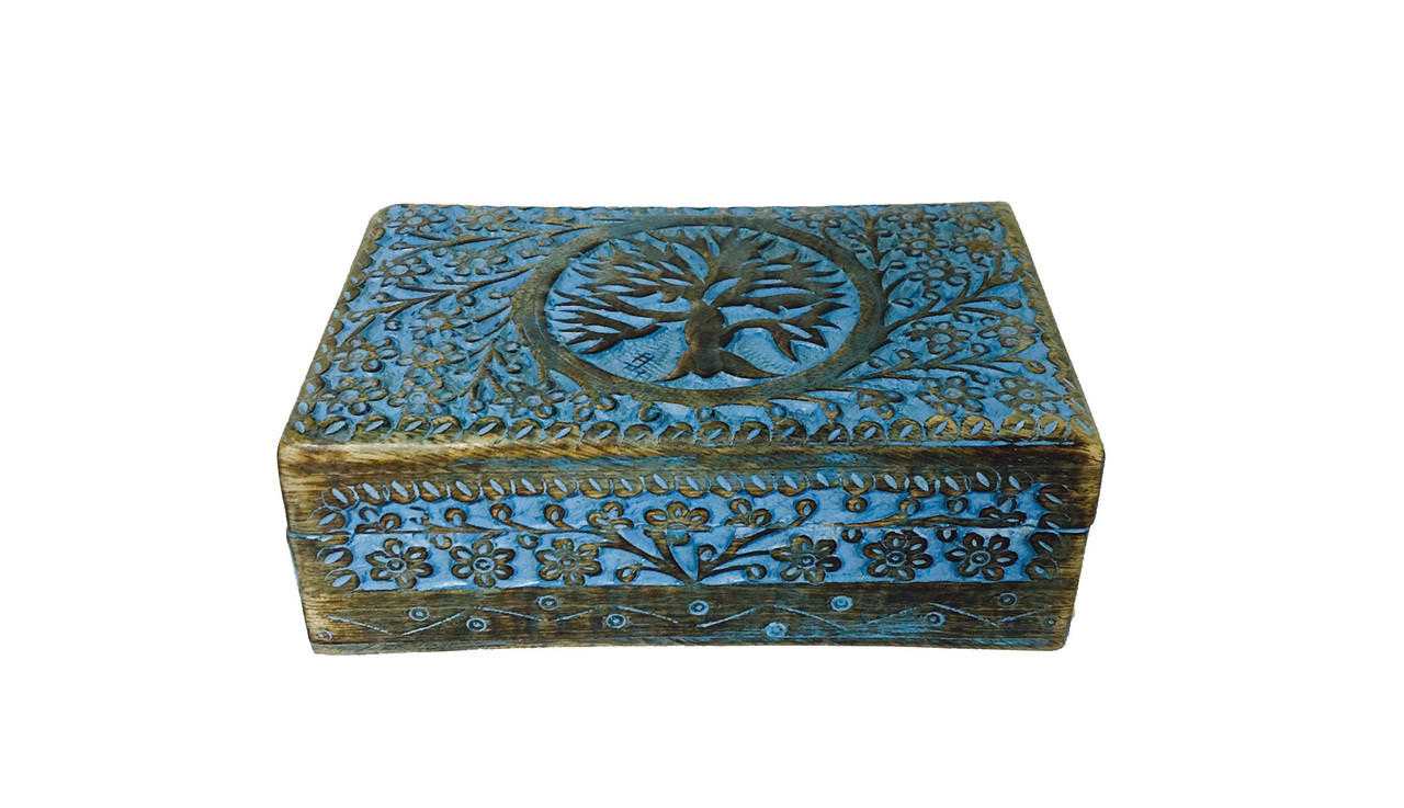 The Colored Tree of Life Box: A Vibrant Symbol of Your Journey - 0