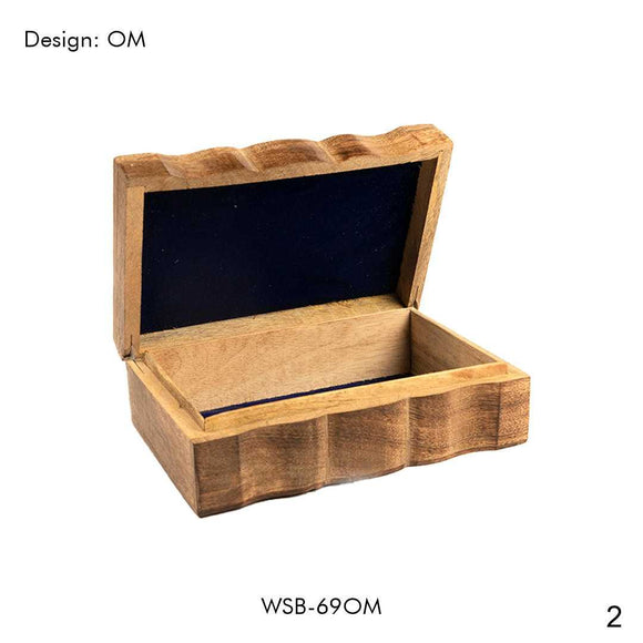 The Om Wooden Box - Harmonize Your Space, Elevate Your Practice