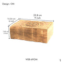 The Om Wooden Box - Harmonize Your Space, Elevate Your Practice-2