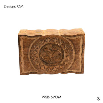 The Om Wooden Box - Harmonize Your Space, Elevate Your Practice