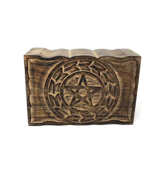 The Pentacle Wooden Box: A Symbol of Protection and Balance