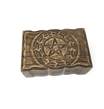 The Pentacle Wooden Box: A Symbol of Protection and Balance