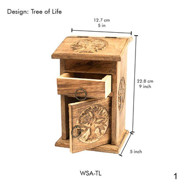 The Tree of Life Almirah: A Sacred Home for Your Journey