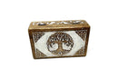 Handcarved White Tree of Life Box: A Symbol of Purity and New Beginnings-4