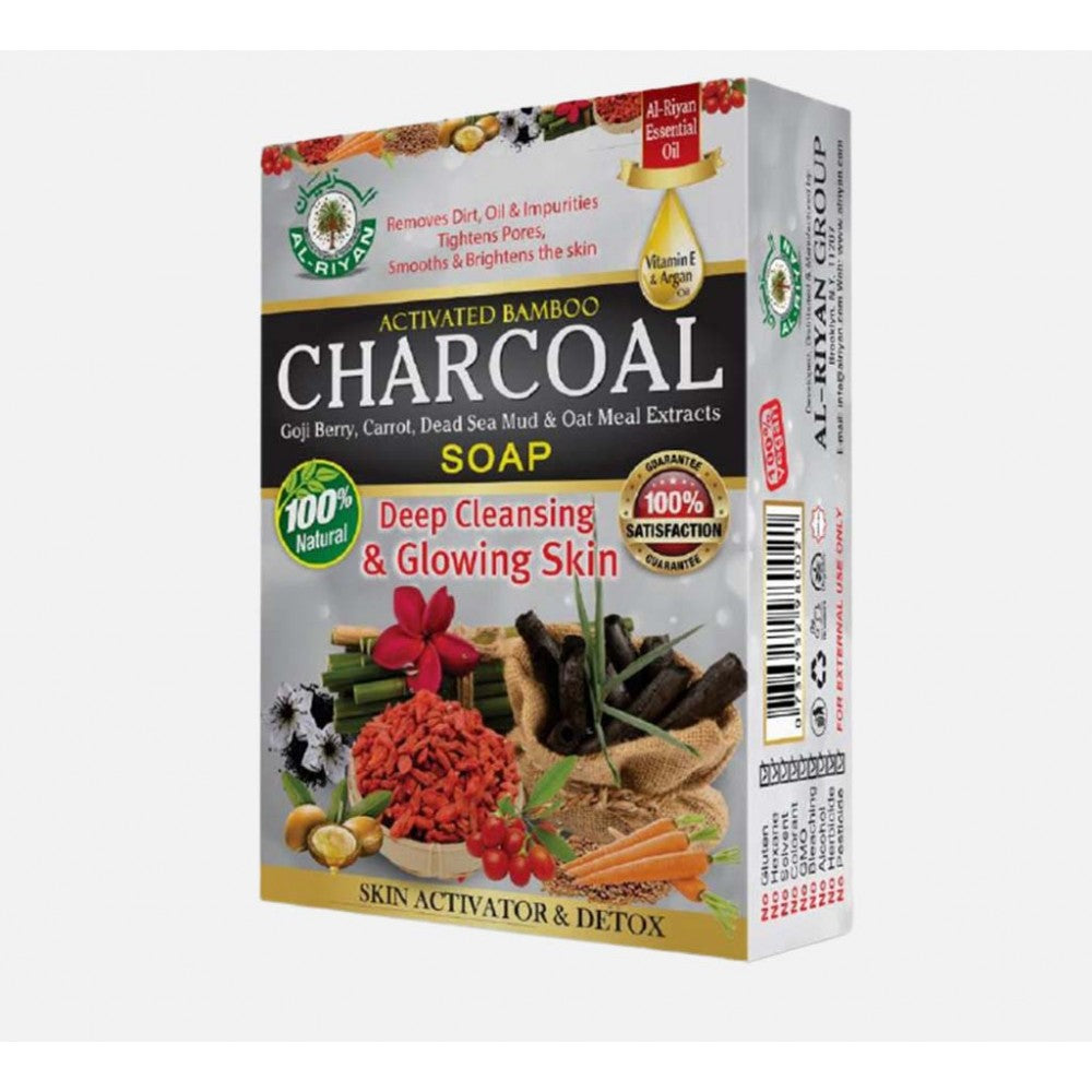 100% ORGANIC CHARCOAL SOAP