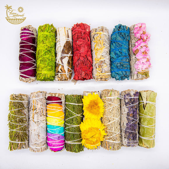 Sample Best Sellers: 15 Piece White Sage and Herb Smudge Set