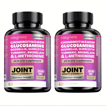 Joint & Mobility Support Capsules- Chondroitin, MSM, Boswellia & Turmeric Capsules