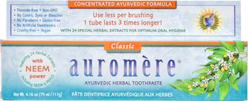 Classic (Licorice) Ayurvedic Toothpaste: 4.16 Oz Tube - 0