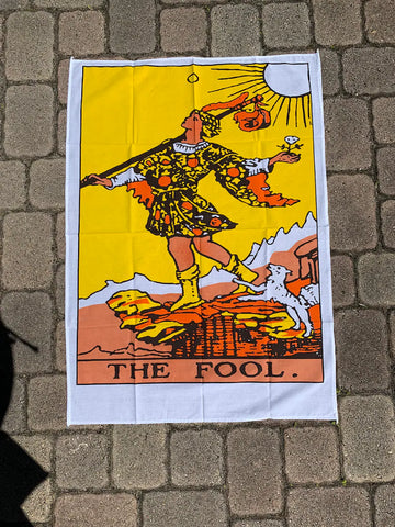 The Fool Tarot Card Tarot Card Tapestry 30 x 40