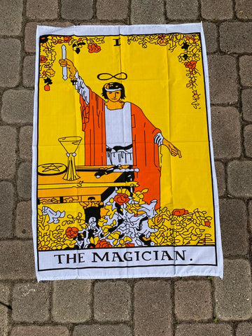 The Magician Tarot Card Tapestry 30 x 40 - 0