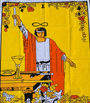The Magician Tarot Card Tapestry 30 x 40