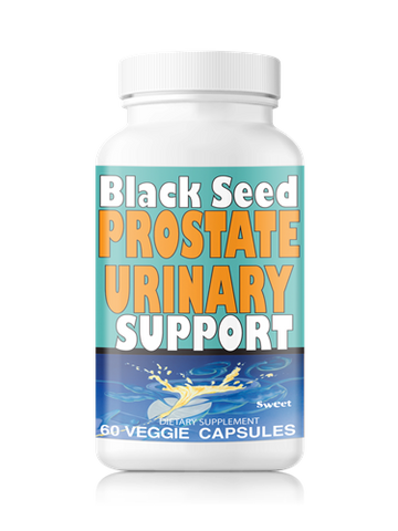 Black Seed Prostate Urinary Support - 60 Veggie Capsules - Life Gardening Tools LLC