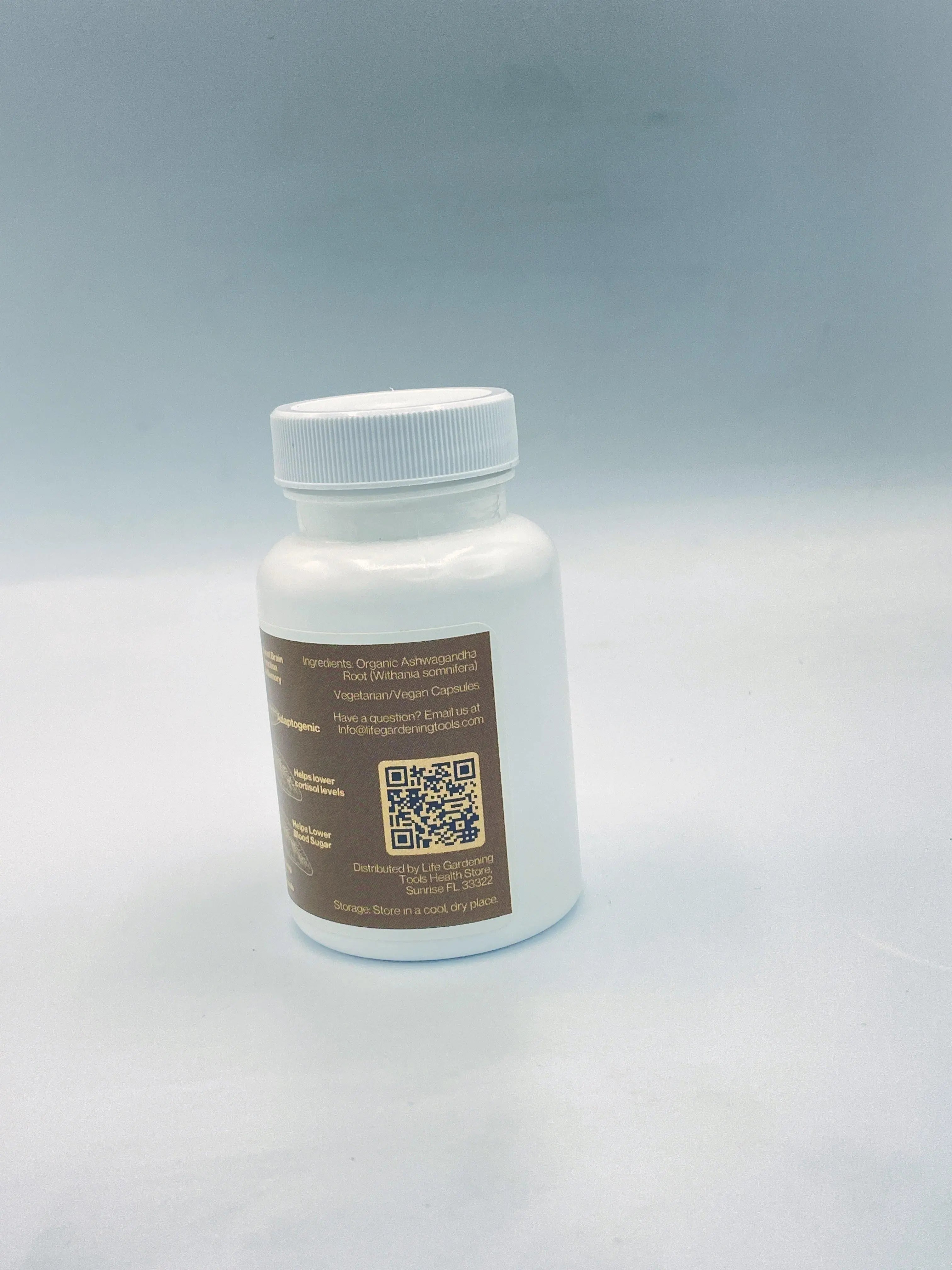 Ashwagandha Capsules (60 Vegetarian Capsules) - Life Gardening Tools LLC
