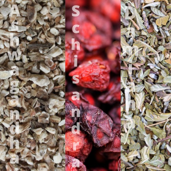 Protect from stress blend: Ashwagandha Root, Shisandra Berries and Damiana Leaf - Life Gardening Tools LLC